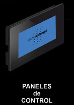 paneles de control para saunas